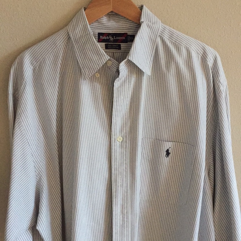 Ralph Lauren Men’s Big Shirt Oxford Button Up
